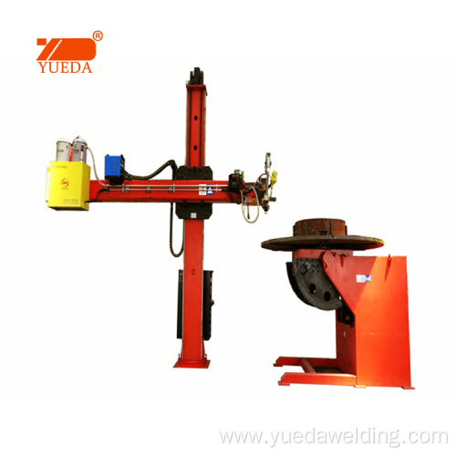 Cross arm welding pipe cnc welding manipulator